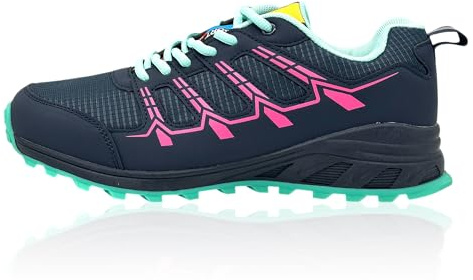 Nowaland Damen Herren Outdoorschuhe mit atmungsaktivem Obermaterial, profilierter Gummilaufsohle und leichtem Design