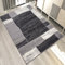 Carpeto Teppich Modern Geometrische Muster Trend Meliert in Grau, Schwarz - ÖKO TEX (130 x 190 cm)