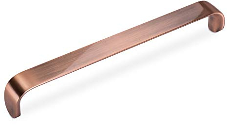 SOTECH Tirador para muebles DALE BA 192 mm aspecto cobre Tirador para cocina Tirador para cajón