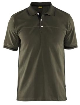 Blakläder 3389105045994XL Polo Shirt Größe 4XL in Olivegrün-Schwarz