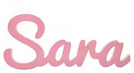 EVYRE | Letras De Madera Decorativas | Grosor 5mm | Nombres De Madera Personalizados | Decoración Habitación Bebe, Infantil O Juvenil | Nombre Madera Personalizado Para Bautizo, Comunión Niño O Niña
