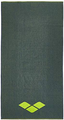 ARENA Uni Handtuch Strand 2-Way, Lime soda-Shark, 170x90cm, 002125