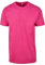 Build Your Brand T- Shirt Round Neck Homme, Rose (Hibiskus Pink), XXL