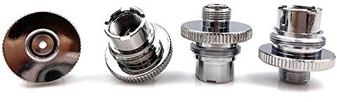 RUIYITECH Ersatz Ego auf 510 Gewindeadapter für 510 Gewinde 510 Ego Adapter (2 Stück)