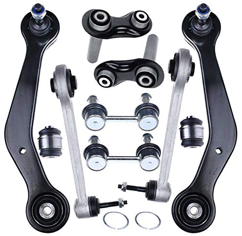 Frankberg 10x Querlenker Koppelstange Spurstangenkopf Spurstange Kompatibel mit 7er E38 725 728 730 735 740 750 2.5L-5.4L 1994-2001 Replace# 33551091497
