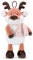 NICI Kuscheltier-Wärmflasche Rentier Jonte 350ml - 2 in 1 - Weiches Kuscheltier & Wärmflasche für Mädchen & Jungen I Bettflasche ab 10 Monate – 48336