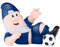 FOCO Nain de jardin officiel du Paris Saint-Germain FC coulissant