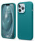 elago Liquid Silicone Case Kompatibel mit iPhone 13 Pro Hülle, Hochwertiges Silikon, Rundumschutz Handyhülle : 3-Layer Struktur Schutzhülle, Kratzfestes Weiches Mikrofaserfutter (Dunkles Türkis)
