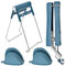 Bakiauli 3er-Set Einmachglas Glasheber Zange Clip Set, Edelstahl Kochschutz Anti-Hot Clip Silikon Schutzhandschuhe Rutschfest Can Lifter Zange Konserven Glasheber