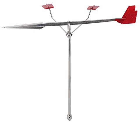 Indicateur de Vent de Bateau, Fydun Girouette Marine Acier Inoxydable 304 Girouette Indication de la Direction du Vent pour Yacht, Bateau à Voile