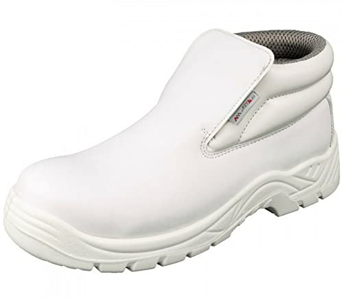 Art.Master Arbeitsschuhe ArtMas Kochschuhe BT White S2 Hochschuhe 47