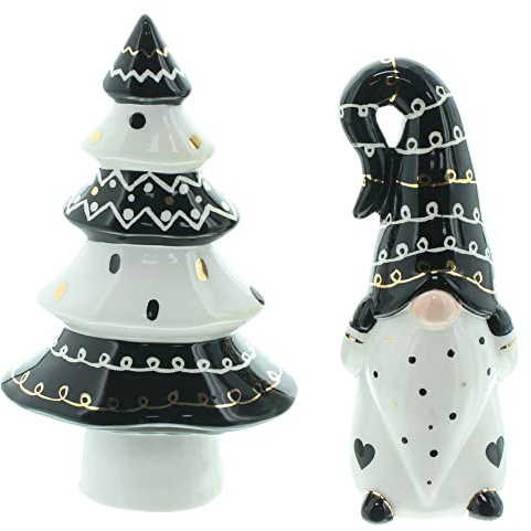 FRANK FLECHTWAREN Dekofigur Style, 2er Set, Porzellan Maße: Höhe 14 cm, 16 cm