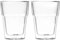 Gusta - Doppelwandige Kaffeegläser 'Chantilly' (220ml, 2er-Set)
