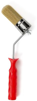 PENNELLIFICIO 2000 | Pennello per Angoli e Bordi Professionale, Ideale per Idropitture e Smalti, Completo di Manico in Plastica, Articolo Professionale - Made in Italy