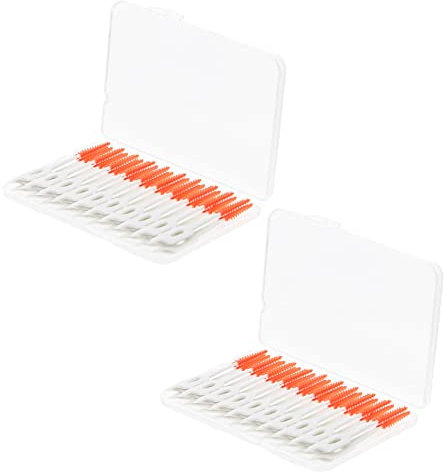 TOVINANNA 240pezzi Scovolini Interdentali Elasticizzati Per Spazzolini Per Orale Per e Facile Usare Confezione