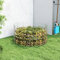 Rantry Composteur de jardin en acier galvanisé Ø 100 x 50 cm