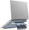 Laptop Docking Station Stand for Desk, 1.5ft 6 in 1 USB C Hub,4K60Hz HDMI, PD 100W, 3×USB 3.0 Hub, Gigabit Ethernet,Aluminum Adjustable Docking Stand for MacBook Air/Pro/Surface/Lenovo…