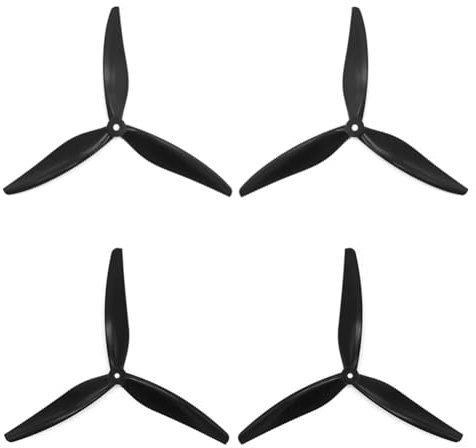 Nsssunnre 4 Stück 8040 8 X 4 X 3 3-Blatt-Propeller 8 CW CCW Cinelifter Macro Quad Props für LR8 RC FPV X- Drohne