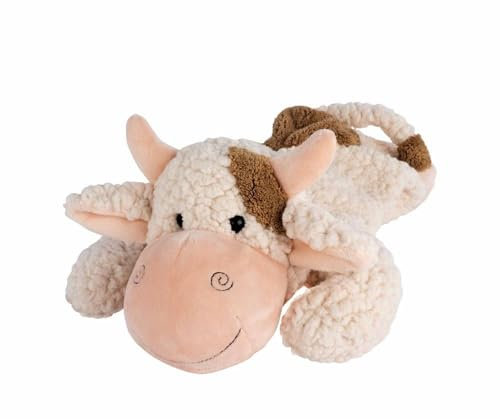 Körnerkissen Kirschkern mit Klettverschluss Kuh Jasmin