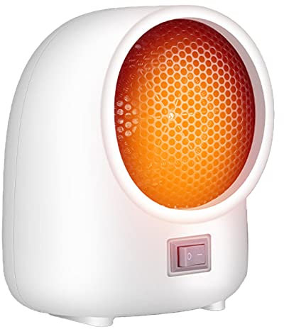 Riscaldatore di Spazio con Riscaldamento Rapido, surriscaldamento: Calore Compatto Ed Elegante per la Casa e l'ufficio (Plug 220v)