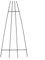 Enrejado de jardín de metal con forma de abanico para plantas trepadoras para interiores y exteriores, soporte para plantas de interior en maceta, flores, hiedra, jazmín, clemátide, mandevilla, con