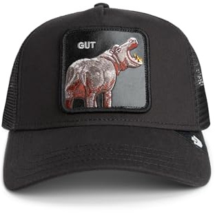 Goorin Bros. Trucker Cap Gut Hippo Void Black, Size: One Size