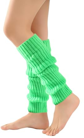 XDGBGFN Beinstulpen Damen Stulpen Damen Sockenbezüge aus Gewirken Elastisch Winter Beinwärmer Stulpen für Frau