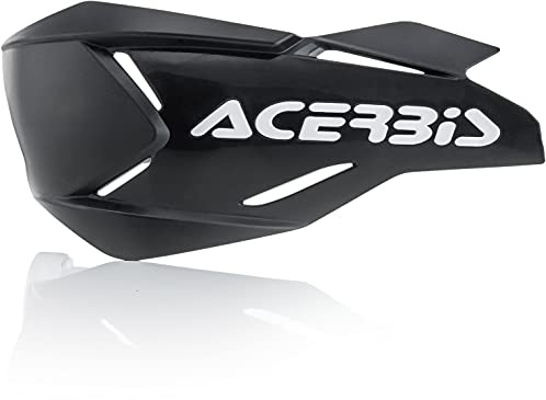 Acerbis X-Factory 2634651007 Handprotektoren, Schwarz/Weiß