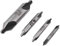 4pcs 1/2/2.5/5mm 60 Degree Triton Stainless HSS Center Drill Bit Set Lathe Mill Combined Centre Drill Countersink for Metal