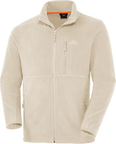 NORDCAP Fleecejacke für Damen und Herren mit Stehkragen, schnelltrocknende Sportjacke mit 3 Taschen, wärmende Übergangsjacke in Regular Fit, Gr. S-3XL