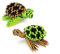 Origami 3D 501822 - 3D Origami Schildkröten - Schöne 3D Papierskulpturen mit patentierten Bauteilen und verständlicher Bauanleitung, 192 Teile, 9x10x4cm, ab 8 Jahre, Mittel