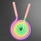 LED Jumping Rope for Kids Light Up Exercise Jump Ropes,Luminous Adjustable Skipping Ropes for Sport Fitness