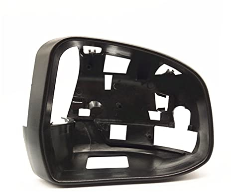 Spiegelkappen Auto Außen Seite Spiegel Gehäuse Rahmen Für Ford Für Focus 2 Für MK2 3 Für MK3 Für Mondeo 4 Für MK4 Rückansicht Shell Rahmen Halter Außenspiegelkappe (Größe : Right With Hole)