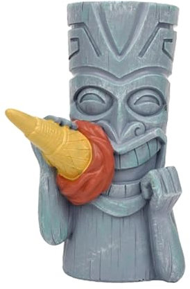Baoblaze Maya-Muster, Blumenvase, Blumentopf, Kunst, dekorative Schreibtischfigur, Skulptur für Schlafzimmer, Küche, Wohnzimmer, Feiertage, Arbeitsplatte, Rosa
