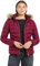 Tommy Jeans Veste Matelassée Femme Basic Hooded Down Jacket avec Capuche, Rouge (Valley Grape), S
