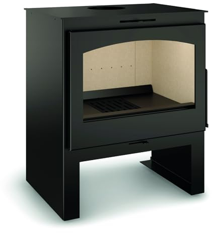 TJ - Holzofen Mila Möbel, 7,2 kW Heizleistung, modernes Design
