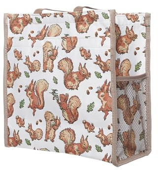 Signare - Squirrel Nutkin Design - Handbags and Accessories (Shopper Bag SHOP-BP-NUTKIN)