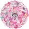Stickers 100 Pcs Pink Cute Stickers for Laptop Bumper Water Bottles Computer Phone Scrapbooks Journaling Aesthetic Stickers for Adults Teen Girls