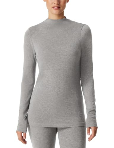 Schiesser Damen Unterhemd Shirt Langarm mit Rolli - 183093