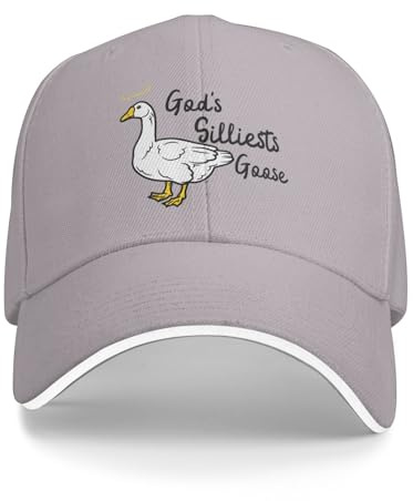 Gottes albernste Gänsemütze, Baseballkappe „Silly Goose On The Loose, verstellbare Mützen