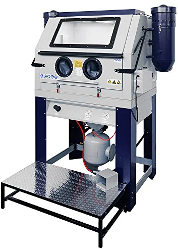 SOGI S-218P Sableuse cabine de sablage à pression professionnelle avec double aspirateur