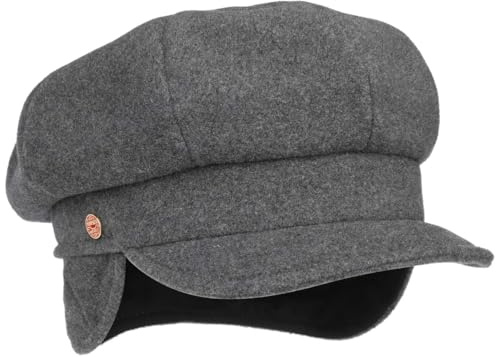 Mayser Camilla Ballonmütze Schirmmütze Wide Fit Ohrenklappen Damen Made in EU Winter
