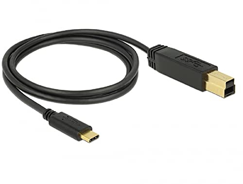 Delock USB 3.1 Gen 2 (10 Gbps) Kabel Type-C zu Typ-B 1 m