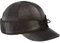 Stormy Kromer Original Kromer Cap - Wintermütze aus Wolle mit Ohrenklappe, Schwarz/Grau kariert, 58 EU