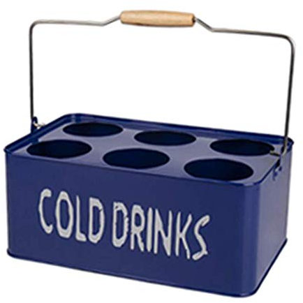 Backbayia Support de Bouteille de Vin Porte-bouteilles de Bière Casier à Bouteille en Métallique (S)