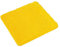 PANA® WC Vorleger (45x45 cm) • WC-Matte ohne Ausschnitt • Rutschhemmend, weich, extrem saugfähig, flusenarm • Badezimmermatte als WC-Vorlage, Duschvorleger, Badvorleger • Farbe: Gelb