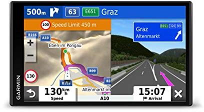 Garmin [renewed] Camper 780 - Advanced Camper-Navigationssystem mit 6, 95 Zoll (17, 7 cm)-Touch-Display, Verkehrs- und sprachaktivierter Navigation [Generalüberholt]