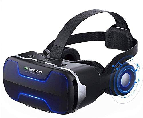 Virtual Reality Headset 3D VR Glasses for Movies Video Games - Virtual Reality Glasses VR Goggles for IOS Android and Other Phones Within 4 7-6 2 inch Uptodate