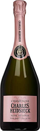 Charles Heidsieck Rosé Réserve Champagne 1,5 l Magnumflasche Champagner veganer Schaumwein Frankreich I Versanel Paket (3 Flaschen)