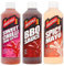 Crucials 3 Pack Sauces BBQ Sweet Chilli Spicy Mayo Sauces